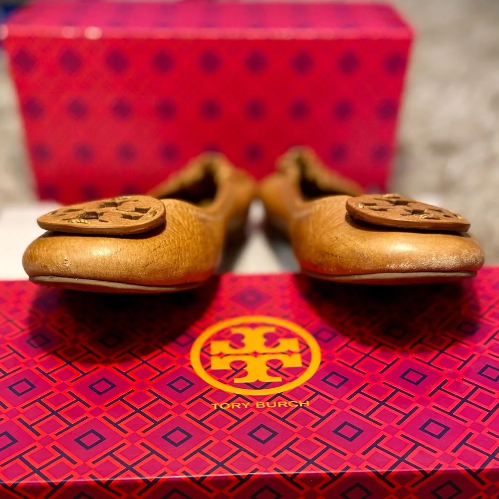 Tory Burch Flats Tan 8.5 - Picture 4 of 6